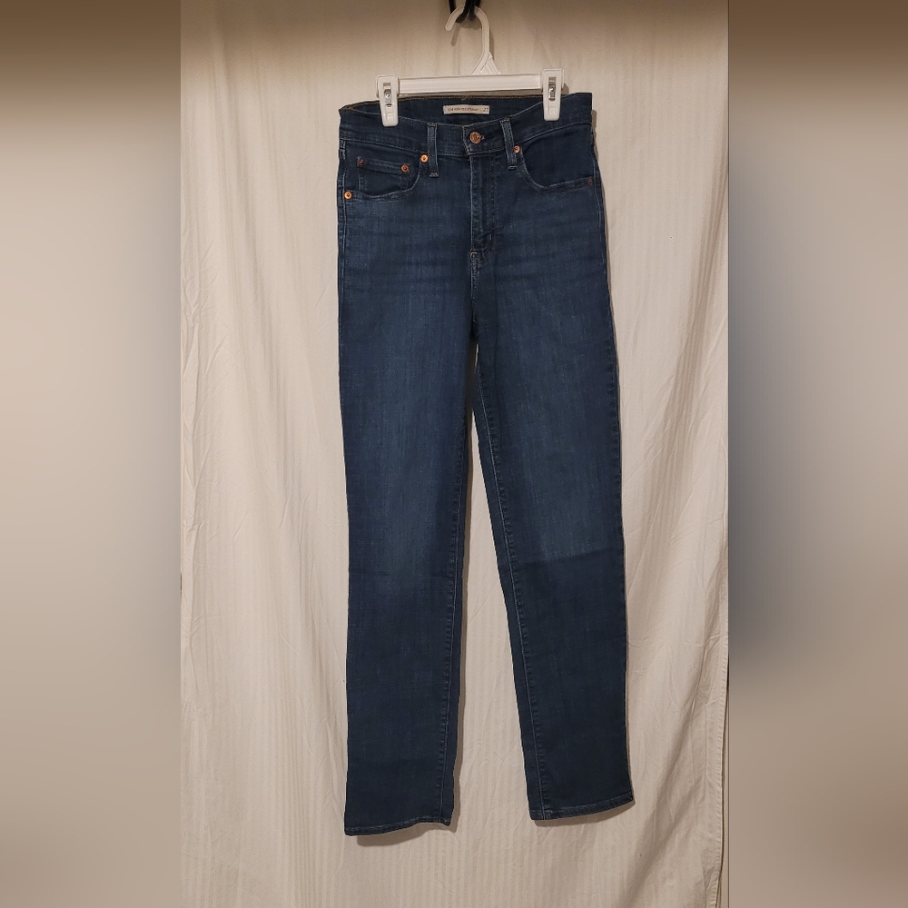 Levi's Blue Straight Leg Jeans Classic Denim